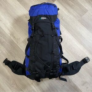 MEC Hiking Backpack, Size ~50L, Outdoor, Camping, Travel, Blue, Internal Frame